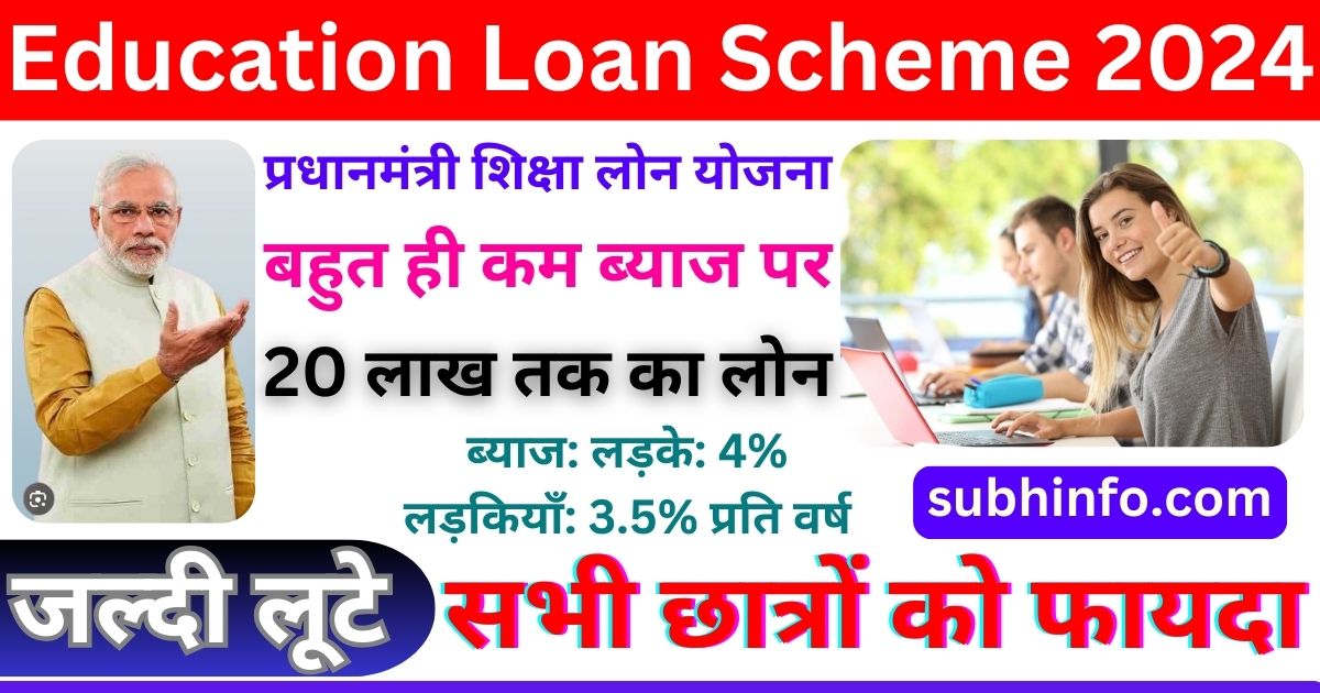 Education Loan Scheme 2024 in hindi