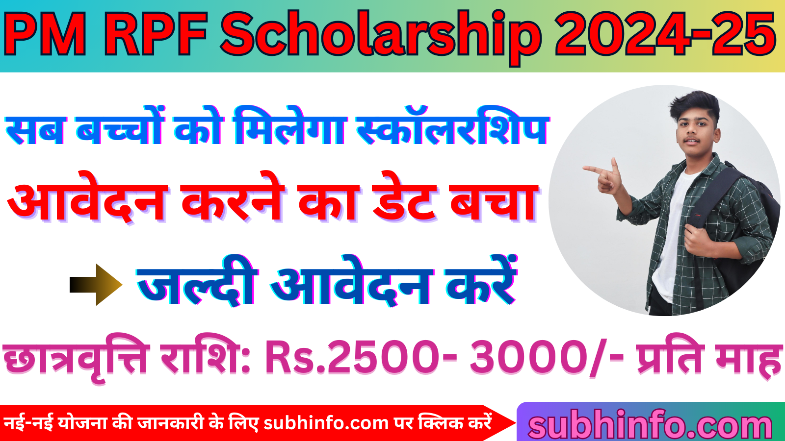 PM RPF Scholarship 2024-25