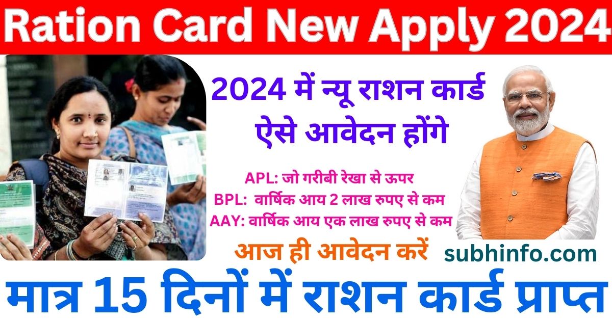 Ration Card New Apply