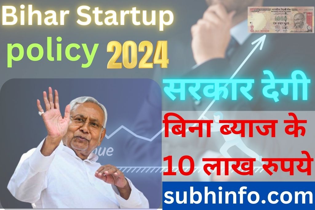 Bihar Startup Policy 2024